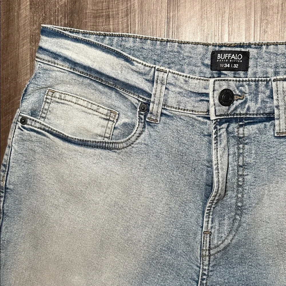 Buffalo David Bitton Ash Slim Stretch Jeans - 34x32